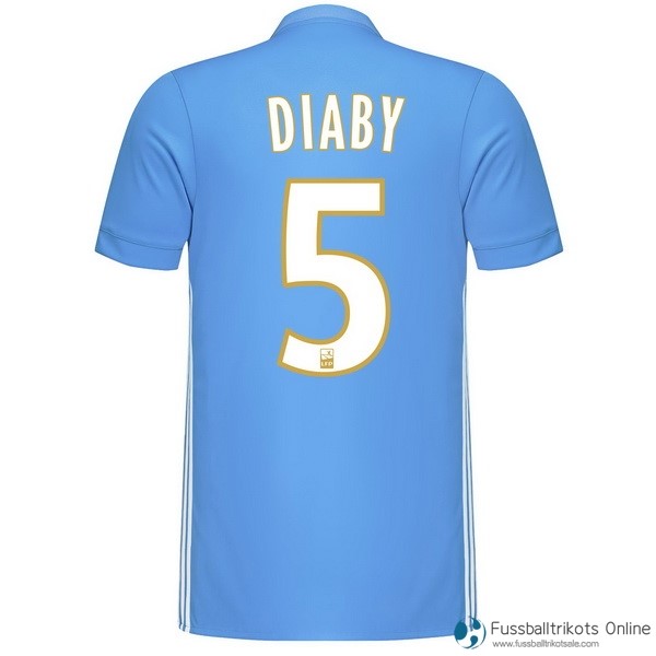 Marseille Trikot Auswarts Diaby 2017-18 Fussballtrikots Günstig